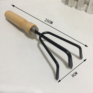 Dụng Cụ Cầm Tay Làm Vườn Mini 3 Món Thiết Kế Mới Dụng Cụ Làm Vườn Trong Chậu Ngoài Trời Cho Trẻ Em Có Tay Cầm Bằng Gỗ Bộ Dụng Cụ Làm Vườn - Product Image 6