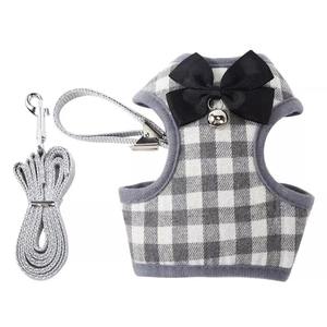 <span class=keywords><strong>Harnais</strong></span> pour chien <span class=keywords><strong>anti</strong></span>-<span class=keywords><strong>évasion</strong></span>, sangle de poitrine respirante pour <span class=keywords><strong>chat</strong></span> avec laisse, gilet de protection pour animaux de compagnie - Vente chaude - Product Image 1