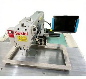 Machine à coudre industrielle automatique à point noué, à plat, à une aiguille, à motif informatisé, neuve, prix usine, prix abordable - Product Image 4