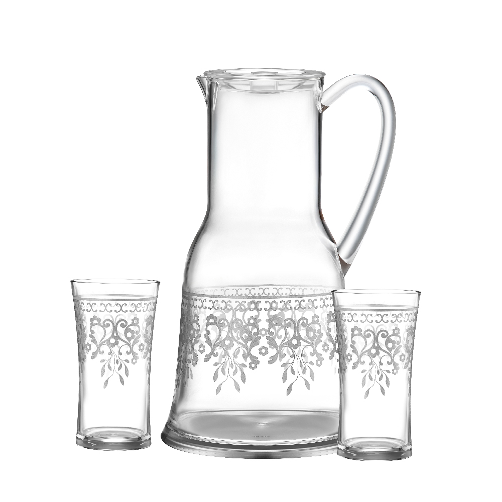 แบบใสสีเงิน