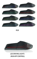 CSL Style CAR Zubehör G38 G30 RGB Rücklichter für BMW 530 540 M5 F90 2017-2022 Rückleuchten DRL Plug and Play