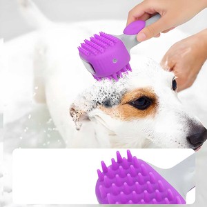 Cepillo removedor de pelo para mascotas, peine de aseo 3 en 1 para perros y gatos | Cepillo de baño y herramienta de masaje | 2025 Best Seller/ - Product Image 2