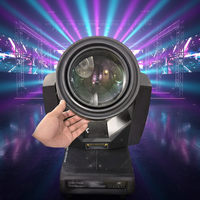 Projecteur de scène professionnel d'occasion 280W LED 7R Sharpy Beam à tête mobile, contrôle DMX512, Ra90, 7950 Lumens, corps en aluminium pour hôtels et salles de spectacle