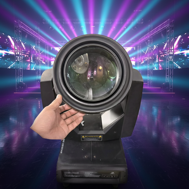 Used Professional 280W LED 7R Sharpy Beam Moving Head Stage Light DMX512 Control Ra90 7950 Lumens Aluminum Body for Hotels Theme
