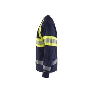 BLAKLADER-Pull haute visibilité 335911588933XXXL Bleu marine/jaune-EAN 7330509467206 HI-VIS WORKWEAR - Product Image 5