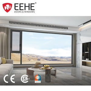 Eehe Aluminium Openslaande Ramen Nfrc Gecertificeerd, Geluiddicht Drievoudig Geglazuurd Laag-E Glas Kantel-En Draairamen - Product Image 1