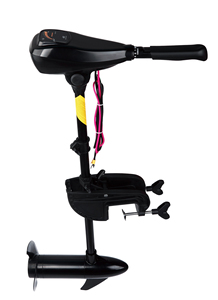 Moteur de pêche à <span class=keywords><strong>la</strong></span> traîne Vicking 55 LBS <span class=keywords><strong>sans</strong></span> barre de montage arrière/latérale, pédale d'hélice, siège en plastique rotomoulé pour le surf - Product Image 1