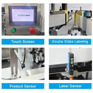 Tự động Dual-Side máy dán nhãn Sticker Máy dán nhãn cho vòng vuông phẳng chai có thể Jar - Product Image 6