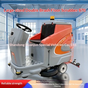 Máquina de Fregado Automática con Asiento, Aspiradora y Mopa Integradas para Talleres y Centros Comerciales - Product Image 1