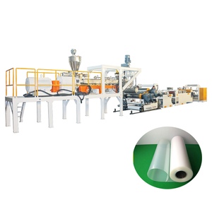 Extrusora de láminas de PP y PET, línea de extrusión de rollos de láminas de PP y PET transparente - Product Image 1
