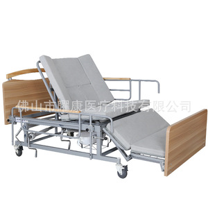 เตียงพยาบาลปรับระดับได้ ยี่ห้อ Yao Kang รุ่น YK-515 สีไม้ สำหรับผู้ป่วยฟื้นฟูสมรรถภาพและผู้ป่วยอัมพาต ใช้สำหรับดูแลที่บ้าน - Product Image 3