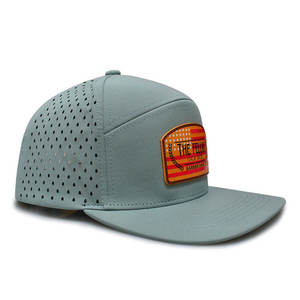 Gorra Deportiva de Secado Rápido con Logotipo Personalizado para Camping y Ciclismo, Gorra Plana Estructurada - Product Image 1