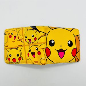 Portefeuille portable anti-perte en cuir PU avec fermeture éclair, motif dessin animé mignon Poke Pikachu, fermeture magnétique, imprimé UV, pour pièces de monnaie et cartes d'identité - Product Image 4