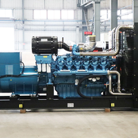 Générateur diesel AOSIF Supply Baudoin 1000 kW 1250 kVA à puissance de pointe avec moteur 12M33G1400/5 et alternateur Leroy-Somer grande puissance