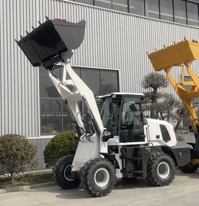 Multifungsi Mini pemuat kecil 4x4 Joystick hidrolik Articulated <span class=keywords><strong>RC</strong></span> roda <span class=keywords><strong>Loader</strong></span> salju pisau kayu depan pemuat - Product Image 4