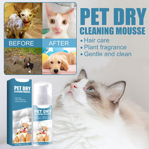 Champú de espuma seca natural de espuma para aseo de mascotas, champú orgánico profesional para perros y gatos - Product Image 4