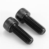 Boulon de vis à tête hexagonale en acier inoxydable, DIN912 304 M2 M3 M4 M5 M6 M8 oxyde noir Allen Drive