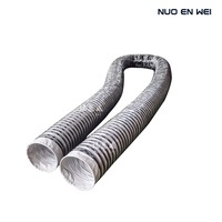 Conduit de ventilation d'échappement NUOENWEI |   Tuyau à pression négative en PVC haute résistance avec spirale en fil d'acier