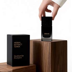 Botella de Perfume de Vidrio Negro Mate de Diseño Personalizado, 30 ml, 50 ml, 100 ml, Envase Vacío, Botellas Cuadradas de Perfume con Embalaje en Caja - Product Image 3