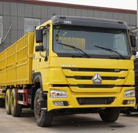Camions de fret d'occasion chinois HOWO Sinotruk 371HP, remorque 6x4, camion de fret grillagé