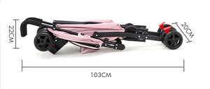 2025 OEM biểu tượng tùy chỉnh chất lượng cao Dog Travel Xe đẩy có thể gập lại Pet Xe đẩy tàu sân bay với bánh xe trong suốt Pet du lịch xe đẩy - Product Image 3