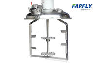 Agitateur à double arbre concentrique FDT avec boîte de vitesses et moteur SUS316L, vide automatique, haute capacité pour le traitement chimique
