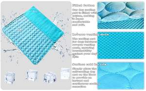 Wasserfeste, Atmungsaktive und Langlebige Extra Große Kühlmatte für Hunde und Katzen – Eis-<span class=keywords><strong>Pad</strong></span> für den Sommer, direkt vom Hersteller - Product Image 6