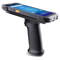 Lector de código de barras resistente 2d QR, lector de código de barras RFID de mano, android 11, coleccionistas de datos, industrial, Pda 1D 2D, RFID UHF, TCS1, pdas