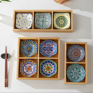 Ceramic Fruit-Shaped Serving <b>Plates</b> Handpainted Novelty Dish Set for Party <b>Snacks</b> and Desserts - Product Image 5