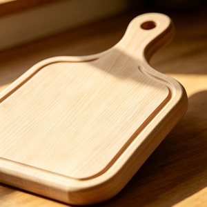 <span class=keywords><strong>Planche</strong></span> à découper en bambou/bois dur avec canal profond pour les jus, suspendable, pour cuisine, boucherie, restaurant et service alimentaire - Product Image 3