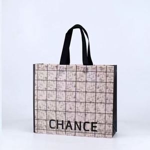 Sacs à main en tissu non tissé de grande capacité et de haute qualité, sacs d'emballage pour chaussures personnalisés - Product Image 1