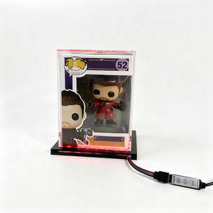 Expositor Acrílico Lavable con Iluminación LED Moderna de Primera Calidad, con Cubierta Protectora con Bloqueo UV para Coleccionistas - Product Image 6