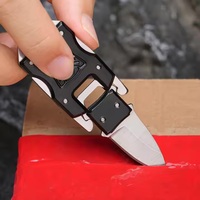 Couteau de cou de survie tactique polyvalent de qualité industrielle avec gaine pour la pêche de poche et le camping d'autodéfense Couteau d'extérieur