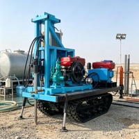 Plateformes de forage de puits d'eau compactes et abordables à vendre, offrant des performances fiables pour les projets agricoles et ruraux