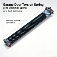 Ressort de torsion universel de remplacement pour porte de garage, ressort de torsion à surface électrophorétique noire pour l'entretien des portes de garage