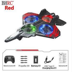 <span class=keywords><strong>Avion</strong></span> télécommandé E72 haute performance en mousse EPP pour enfants débutants, avec lumières LED - Product Image 2