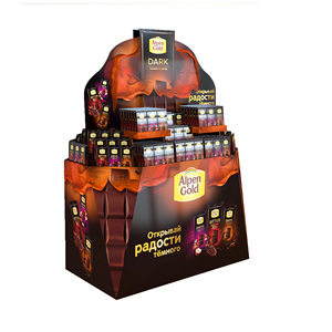 1/2 3 mặt nhai kẹo cao su có thể gập lại tùy chỉnh thân thiện với môi tông Pallet hiển thị với freestanding dễ dàng lắp ráp - Product Image 6