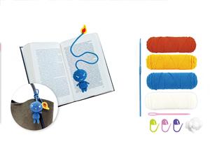 Kit de Ganchillo para Hacer Marcapáginas con Diseño de Diablo, Kit de Manualidades <span class=keywords><strong>Amigurumi</strong></span> Hecho a Mano para Principiantes, Marca VOSAN, para Mayores de 7 Años - Product Image 1
