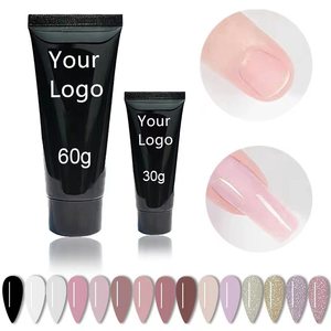 Fabricant d'ongles à base d'eau de marque privée en usine de gel dur <span class=keywords><strong>Laque</strong></span> d'extension d'ongles en <span class=keywords><strong>acrylique</strong></span> avec logo personnalisé et lampe à LED - Product Image 2