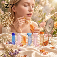 Tube de gloss à lèvres carré rose transparent de 10 ml, personnalisable avec logo, pour vente en gros