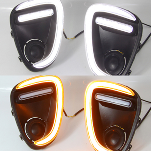 Luces LED de circulación diurna DRL para <span class=keywords><strong>Suzuki</strong></span> <span class=keywords><strong>Baleno</strong></span> 2019 <span class=keywords><strong>2020</strong></span>, lámpara antiniebla con intermitente amarillo - Product Image 6