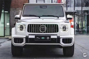 <span class=keywords><strong>Youkiss</strong></span> nouveau 2025 Benz classe G W465 mise à niveau G63 (1:1) Kit de carrosserie A-MG diffuseur de calandre de pare-chocs avant - Product Image 3