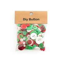 Botones de Resina de Colores Variados, 2-4 Agujeros, Redondos, para Manualidades, Costura, Manualidades Infantiles, Pintura de Botones, Manualidades Hechas a Mano