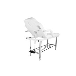 Cama de masaje Dongpin Beauty 190x62x73 cm con estructura de acero inoxidable y reposabrazos para tatuajes y fisioterapia - Product Image 4