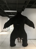 Nouvelle arrivée gonflable gorille mascotte Costume 2.6m King Kong personnalisé Anime Cosplay Mascotte thème déguisement carnaval