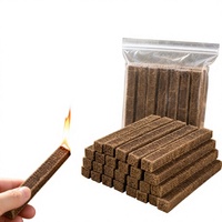 Briquettes de charbon de bois pour barbecue, allume-feu en fibre de bois, blocs accélérateurs de combustion, bâtonnets de bois cirés, briquettes de carbone sur commande