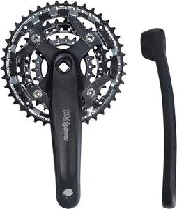 Juego de brazos de manivela <span class=keywords><strong>MTB</strong></span> 104 BCD Square Taper <span class=keywords><strong>bielas</strong></span> de bicicleta de montaña 152mm 165mm 170mm - Product Image 5