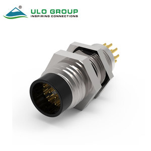 Conector de Plástico M8 de 4 Pines y 3 Pines, Macho, Personalizado, Moldeado, Ensamblado, Conector Circular IP67 a Prueba de Agua, Cable M8 - Product Image 1