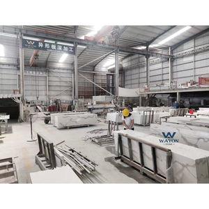 אפור Calaccatta קוורץ חומר טוב באיכות מטבח יהירות קוורץ אבן השיש - Product Image 4