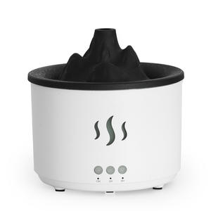 Difusor de Aroma Creativo con Diseño de Volcán, Mini Humidificador de 0.5L con Acabado de Madera y Temporizador para Uso en Casa u Oficina - Product Image 2